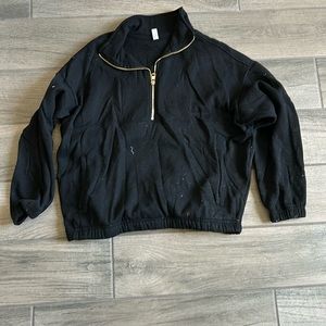 Kgmtl fleece half zip jacket